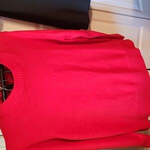 Women's Long Sleeve Holiday Red Sweater/ 2X/ NWT/